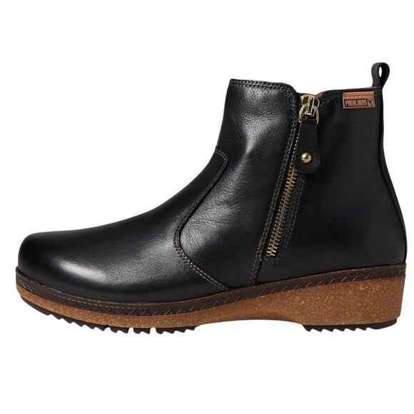 PIKOLINOS Womens Granada W0W-8988 Bootie EU 41 US 10-10.5 Black Leather NIB - Picture 2 of 14